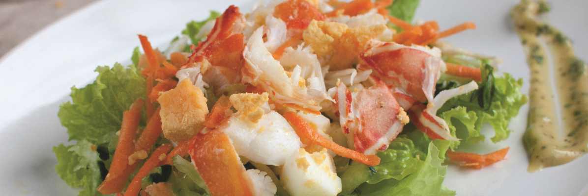 Salada de lagosta à moda de Cascais