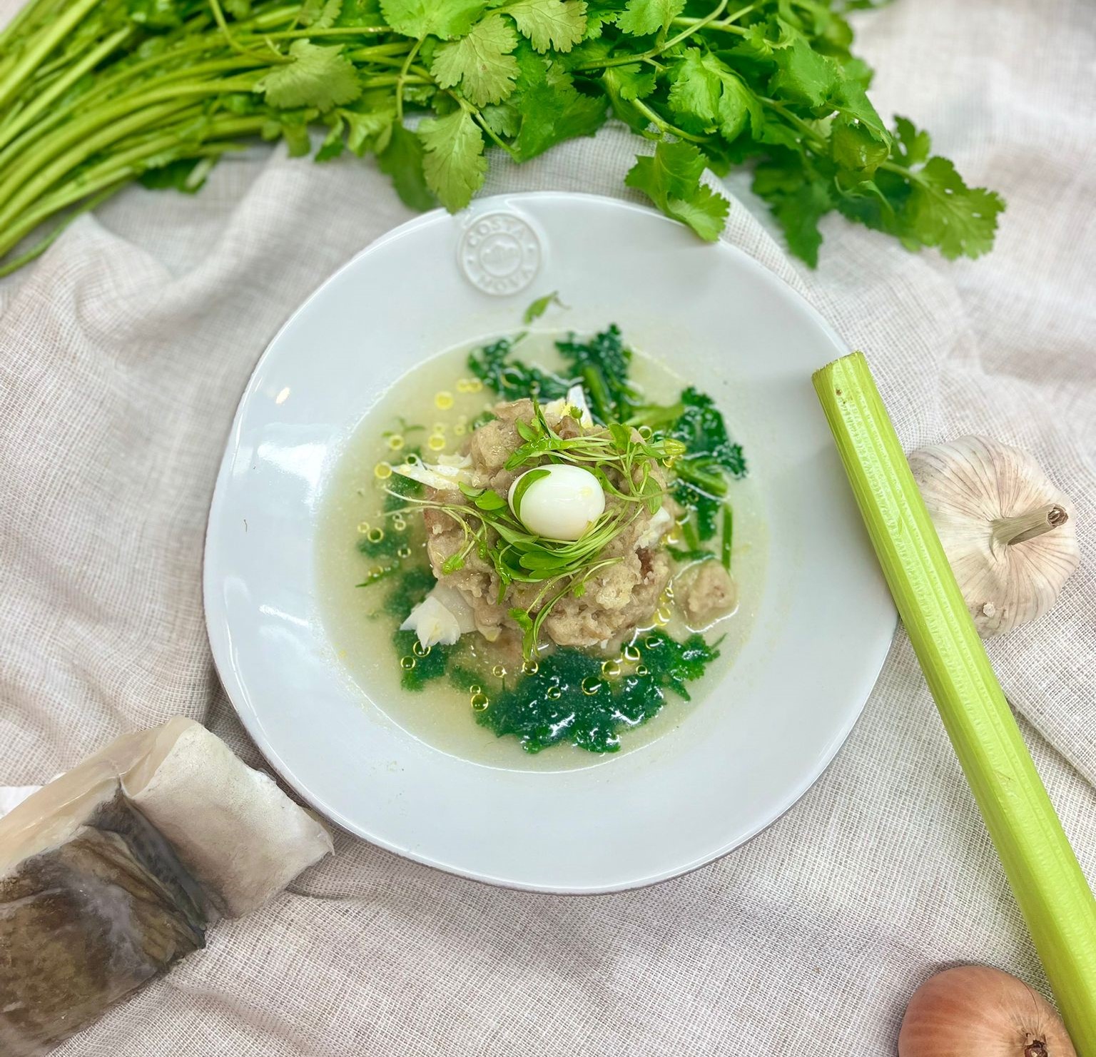 Açorda de bacalhau gourmet