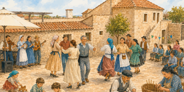 Festa saloia em Outeiro de Polima