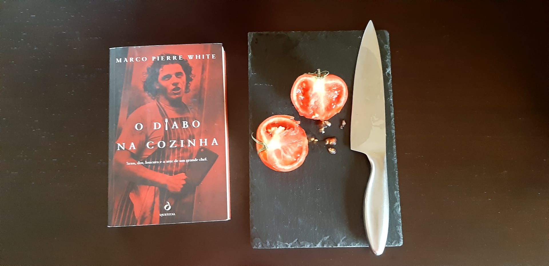 Livros com sabor - "O diabo na cozinha"