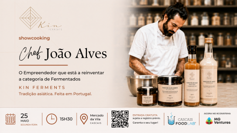 Showcooking Kin Ferments com Chef João Alves