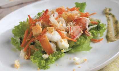 Salada de lagosta à moda de Cascais