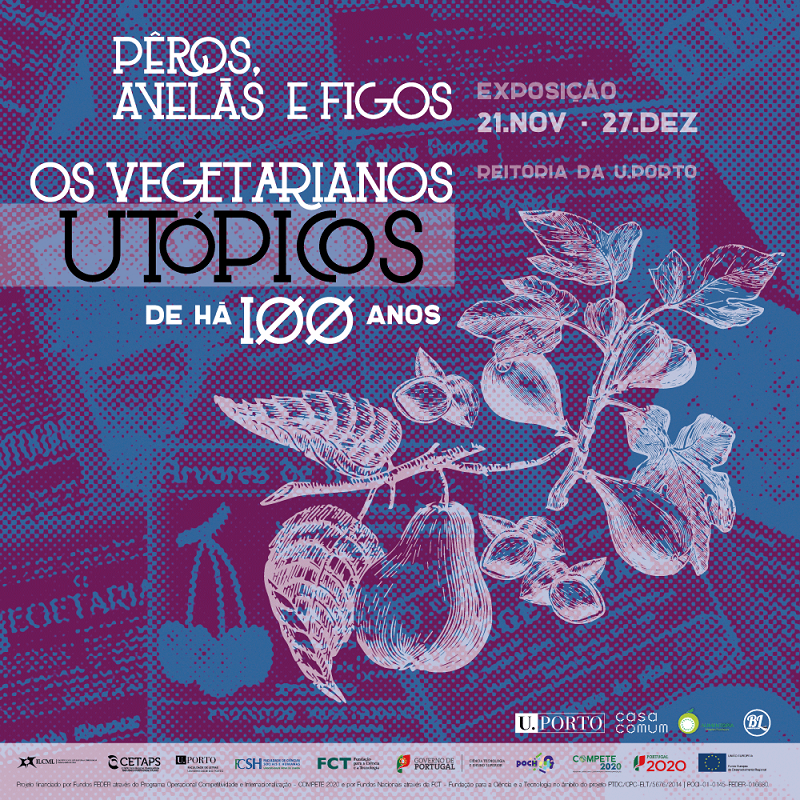Pêros, Avelãs e Figos. Os vegetarianos utópicos de há 100 anos | Exposição