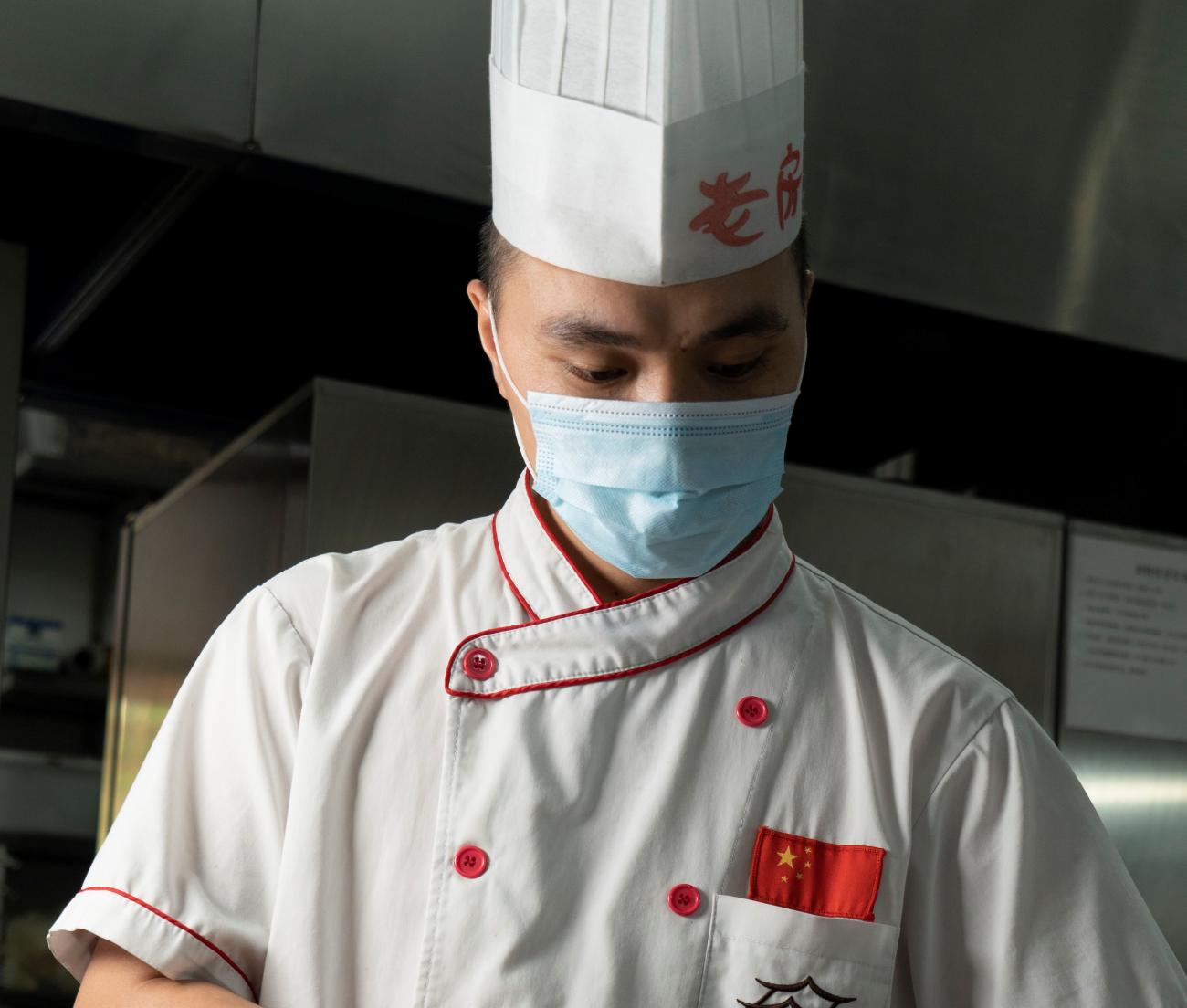 Live Cooking com o Chef Qing Jian Hong
