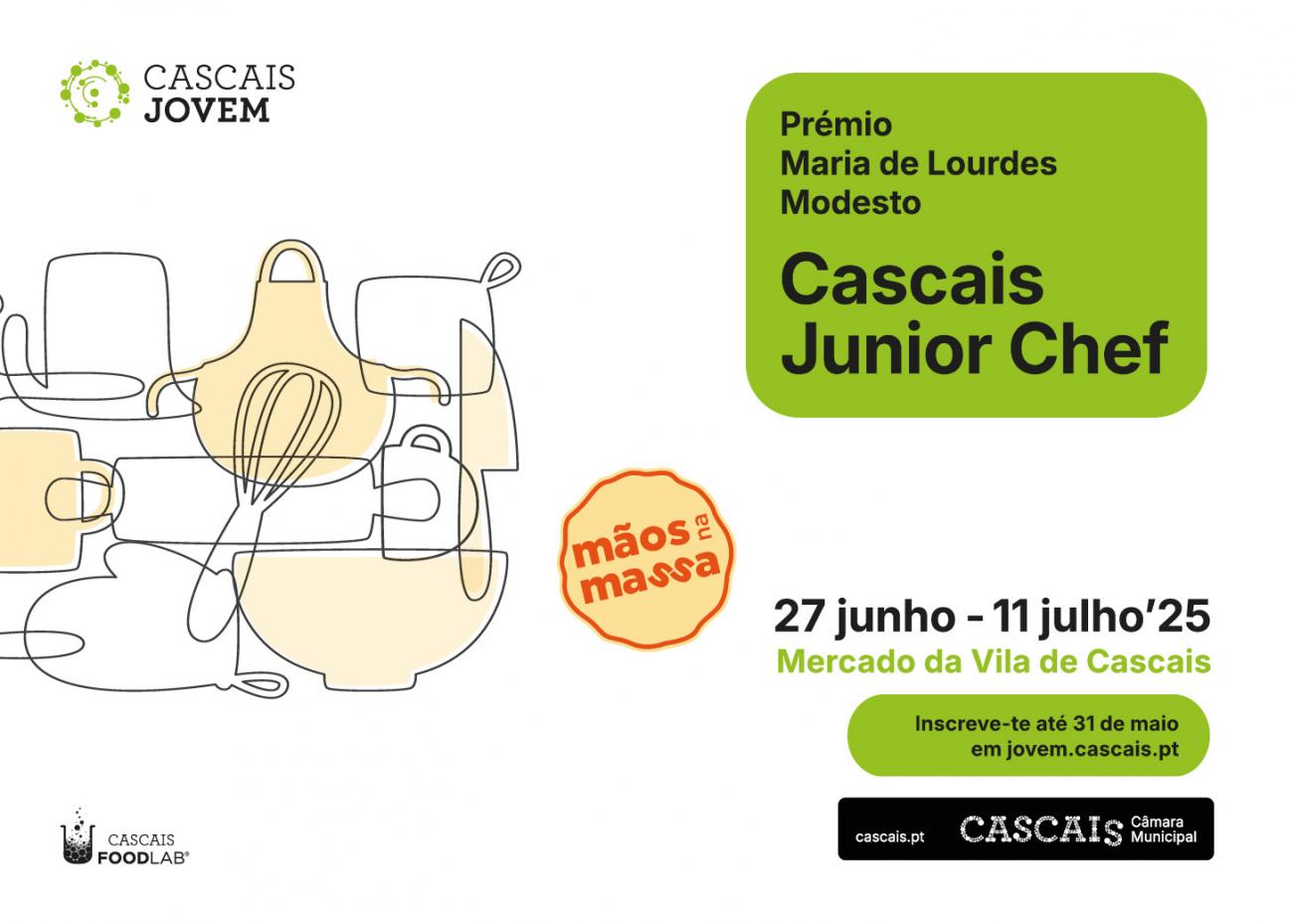 O Cascais Júnior Chef está de volta para a sua 4.ª edição!