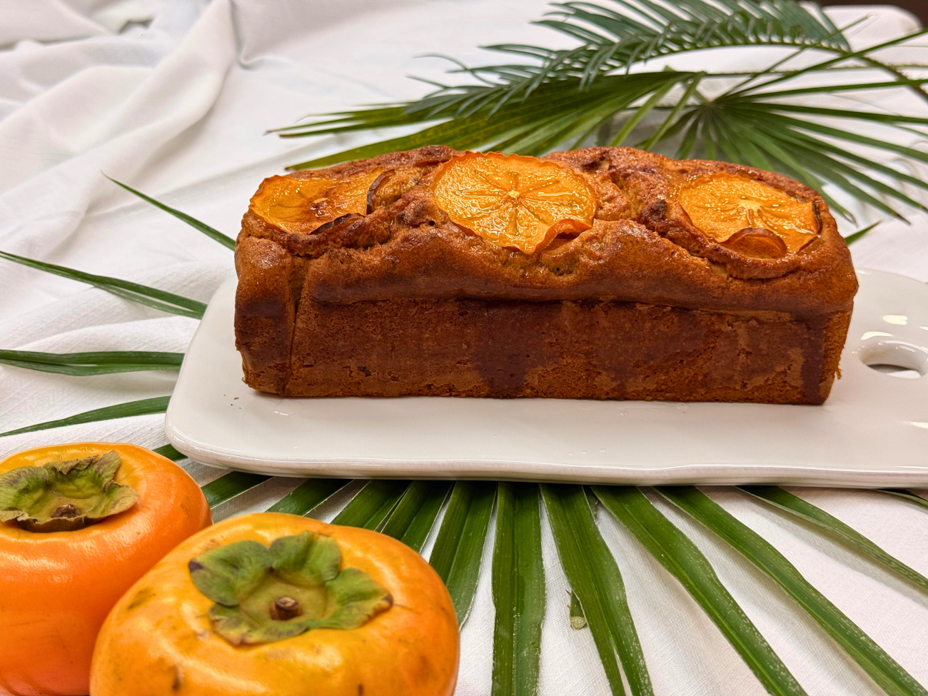 "Dióspiro bread" sem glúten e sem lactose 