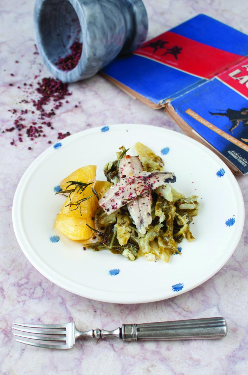 Sardas Cozidas em Leite 